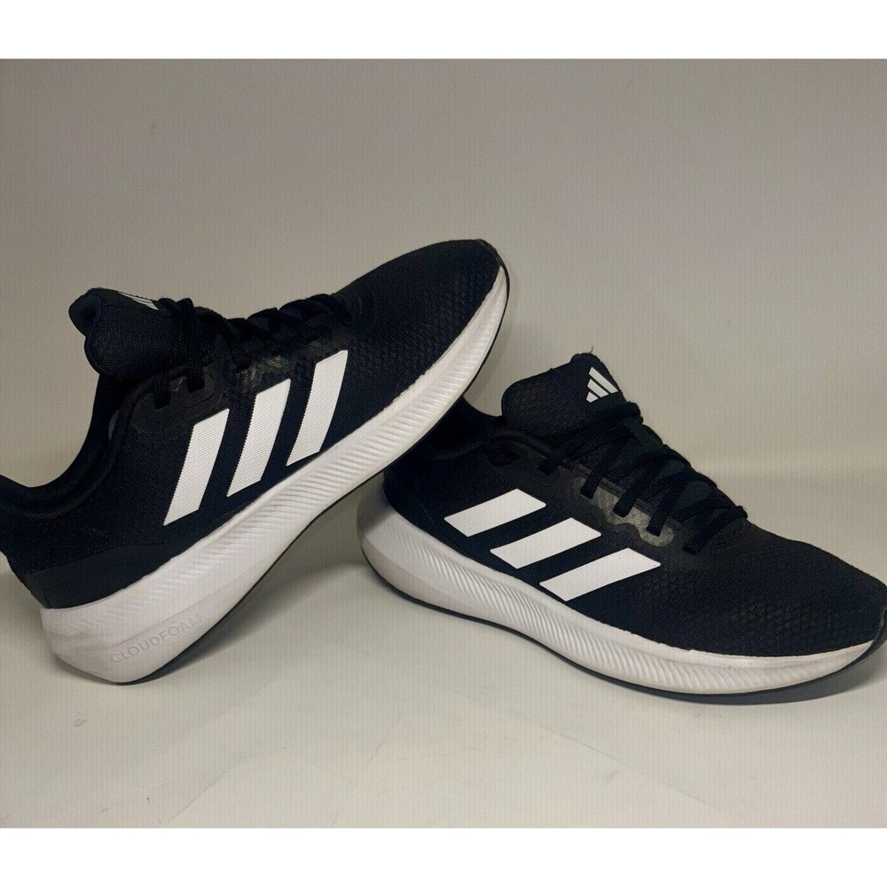 Adidas Runfalcon 3.0 Women’s Sneakers Black/White HP7556 Running Shoes Size 10